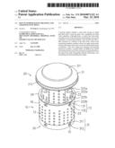 Pop-Up Stopper Having Draining and Straining Functions diagram and image