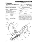 HINGE FOR A ROOF WINDOW WITH A PIVOT SASH diagram and image