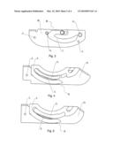 HINGE FOR A ROOF WINDOW WITH A PIVOT SASH diagram and image