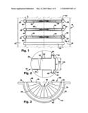 APPARATUS AND METHOD FOR REMOVING GAS TURBINE COMPRESSOR STATOR VANE SEGMENTS WITH ROTOR IN PLACE diagram and image