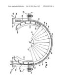 APPARATUS AND METHOD FOR REMOVING GAS TURBINE COMPRESSOR STATOR VANE SEGMENTS WITH ROTOR IN PLACE diagram and image