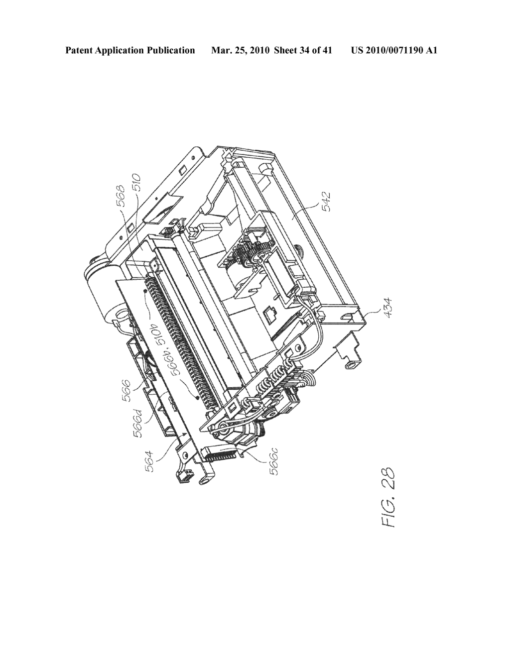 Method Of Assembling Print Media Transport Arrangement - diagram, schematic, and image 35