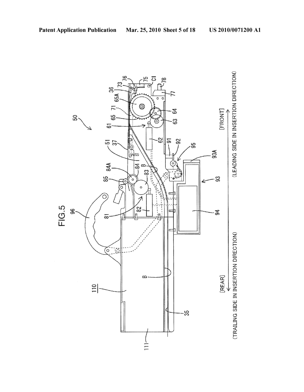 COMPONENT SUPPLY APPARATUS AND SURFACE MOUNTER - diagram, schematic, and image 06