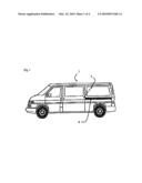 Sliding door system for a motor vehicle diagram and image