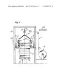 APPARATUS FOR PULLING FOIL HOOD DOWN OVER LARGE OBJECT diagram and image