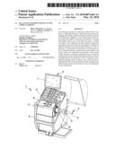 Balancing machine for balancing vehicle wheels diagram and image