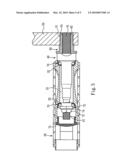 Coupling assembly between treadle and crank of bicycle diagram and image