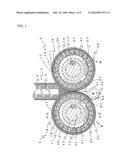 METHOD FOR PRESSING AND FORMING A RAW MATERIAL INTO A GRANULATED MATERIAL AND AN APPARATUS THEREOF diagram and image