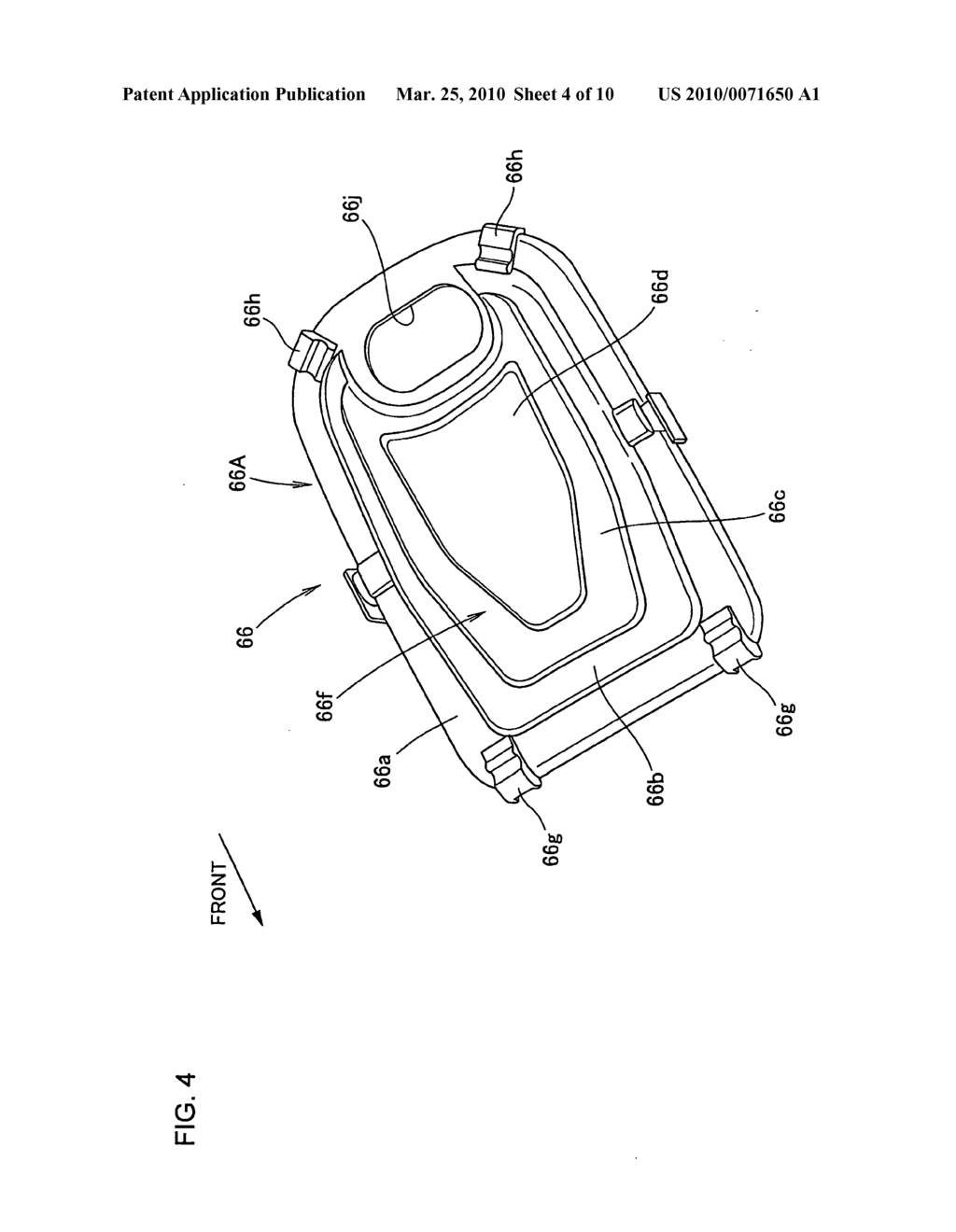 Air cleaner housing and intake system for an engine, and vehicle incorporating same - diagram, schematic, and image 05