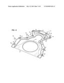 PLASTIC COVER HAVING METAL REINFORCEMENT FOR INTERNAL COMBUSTION ENGINE APPLICATIONS AND METHOD OF CONSTRUCTION diagram and image