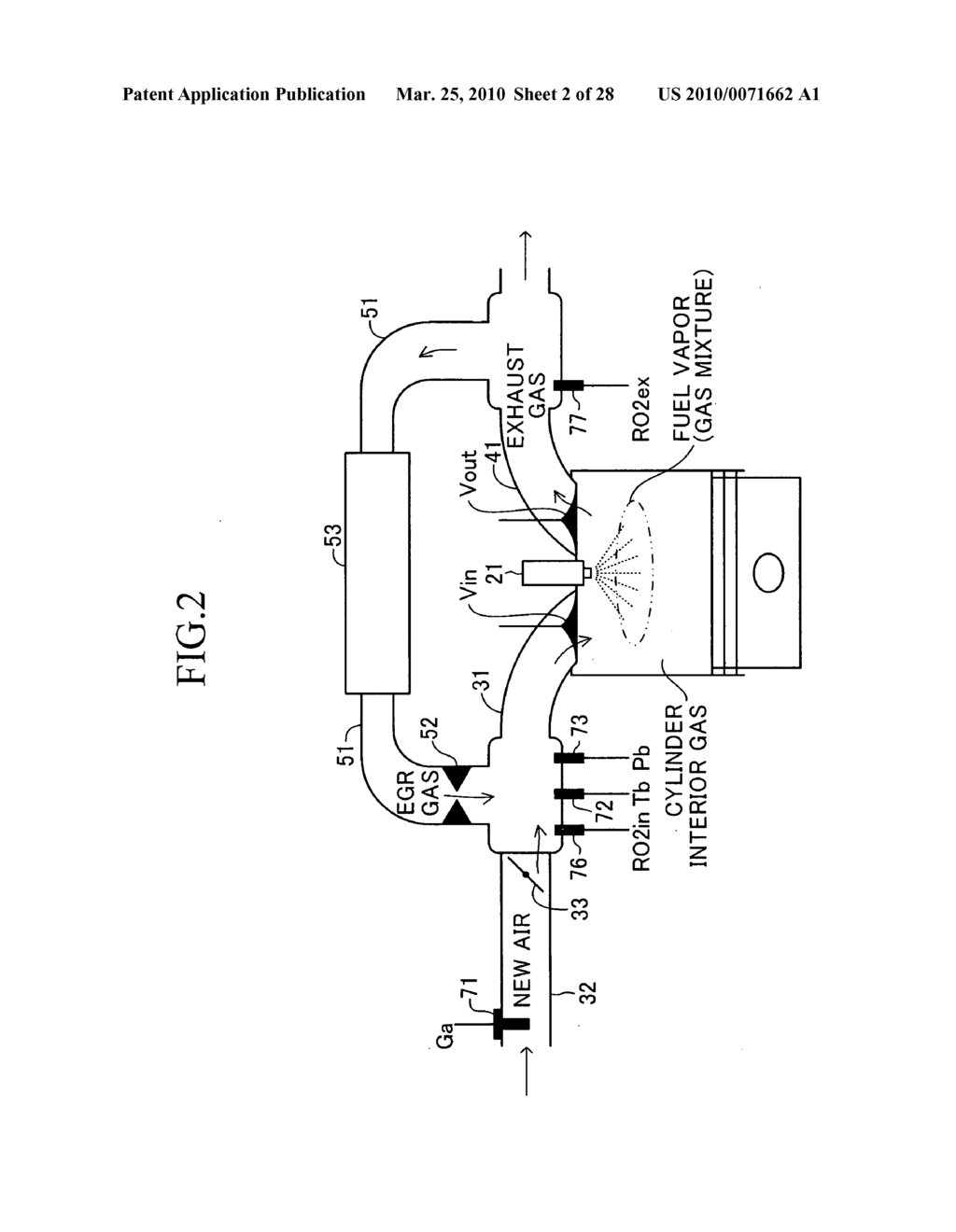 Gas-mixture-nonuniformity acquisition apparatus and gas-mixture-state acquisition apparatus for internal combustion engine - diagram, schematic, and image 03