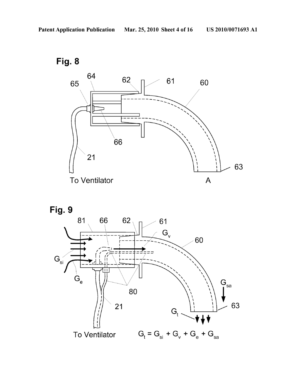 METHODS AND DEVICES FOR PROVIDING MECHANICAL VENTILATION WITH AN OPEN AIRWAY INTERFACE - diagram, schematic, and image 05