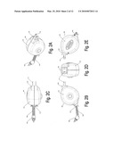 CORD REEL ELECTRIC CORD WITH PLUG FOR HANDHELD APPLIANCE diagram and image