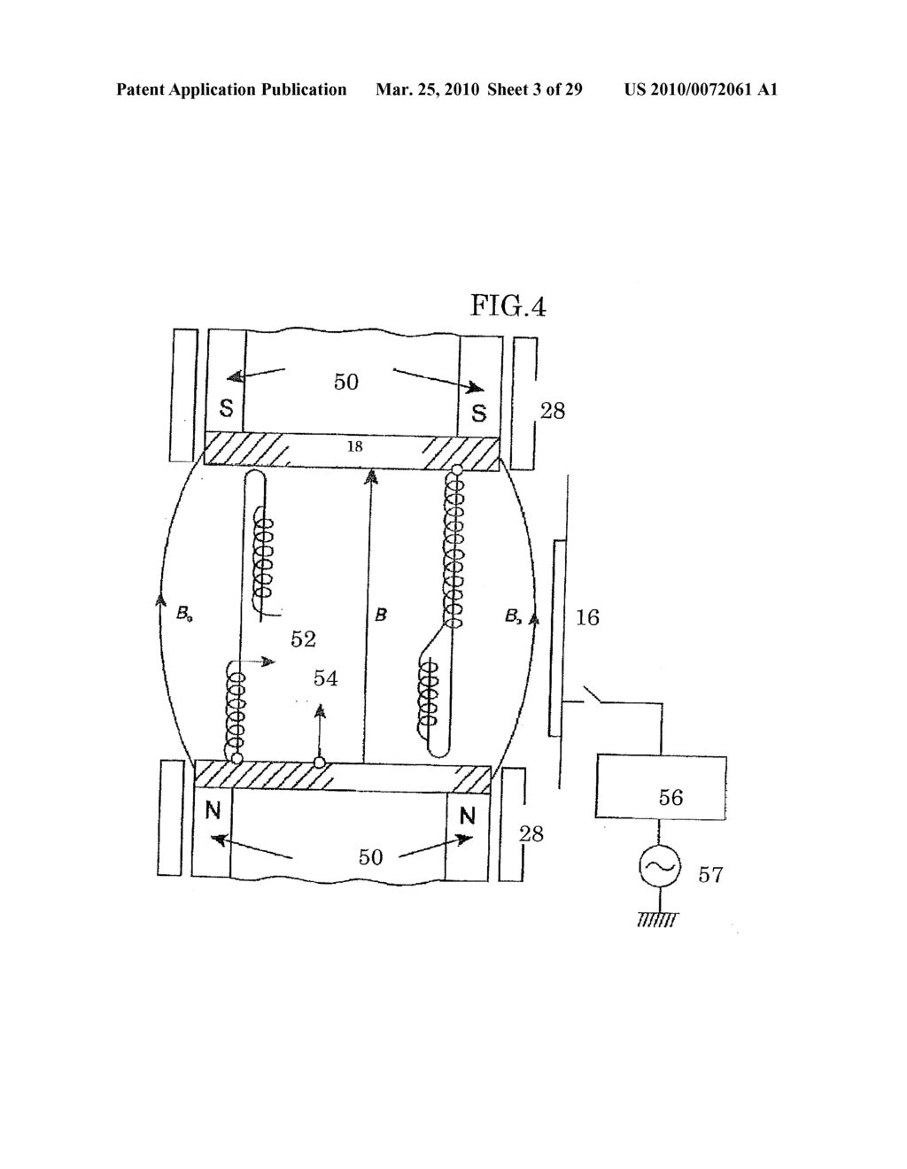 SPUTTERING APPARATUS FOR FORMING THIN FILM - diagram, schematic, and image 04