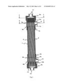 HOLLOW FIBER MEMBRANE MODULE diagram and image