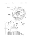 Baffled Dispensing Closure diagram and image