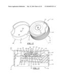 Baffled Dispensing Closure diagram and image