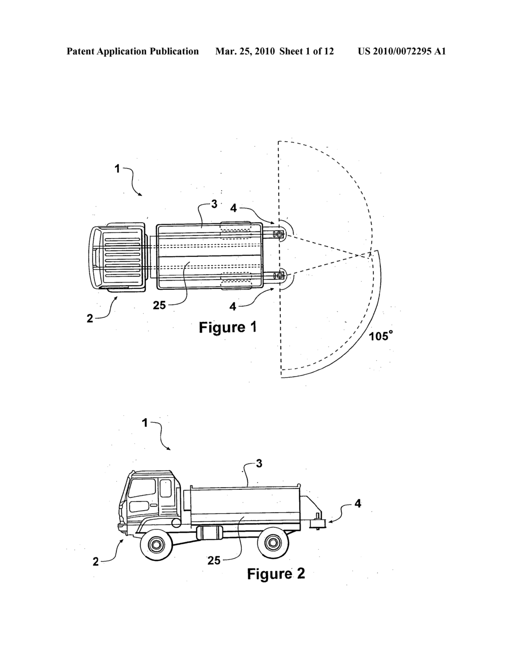 APPARATUS AND METHOD FOR SPREADING PARTICULATE MATERIAL - diagram, schematic, and image 02