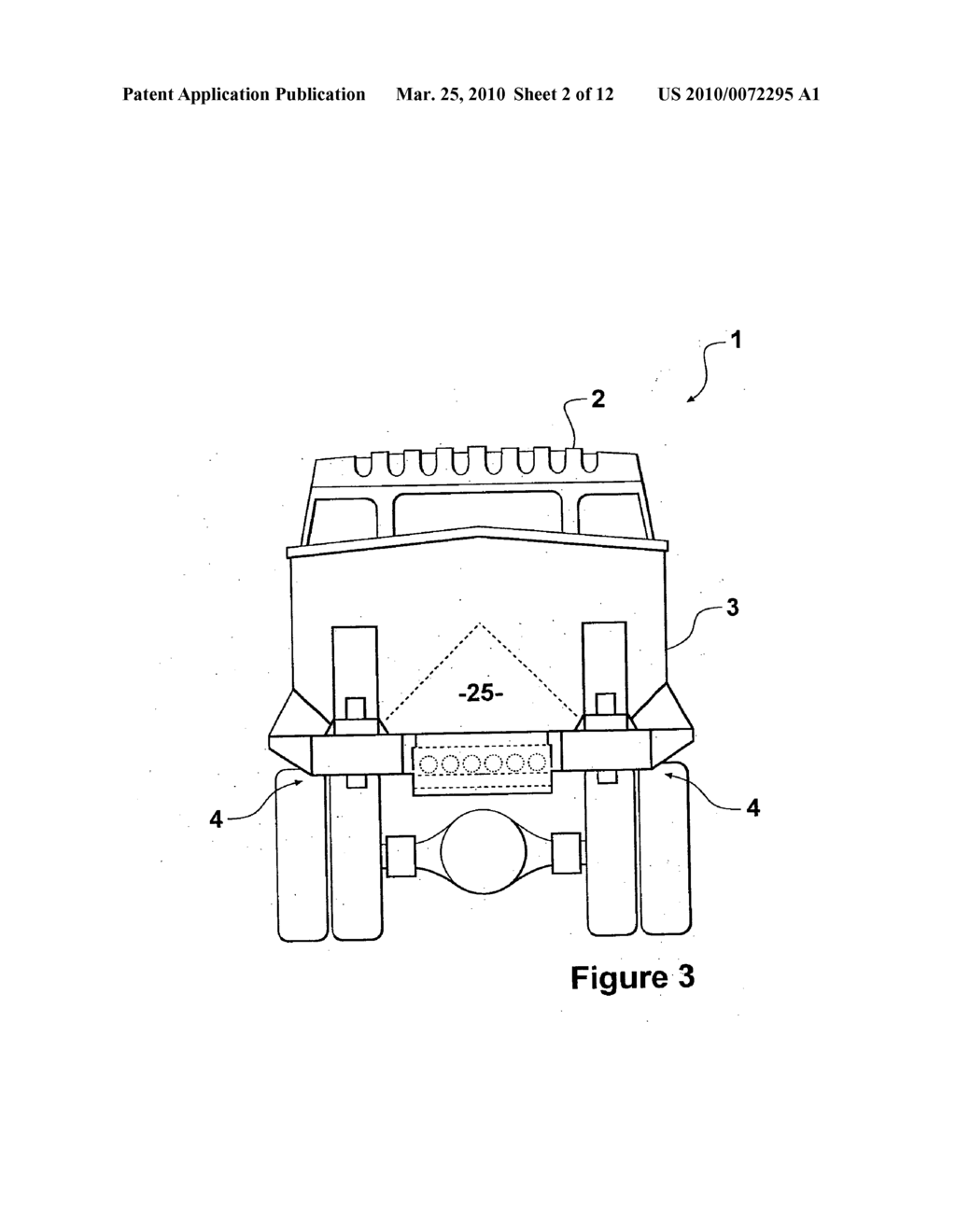 APPARATUS AND METHOD FOR SPREADING PARTICULATE MATERIAL - diagram, schematic, and image 03