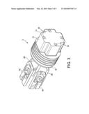 Enclosures for multiple fluidic oscillators diagram and image