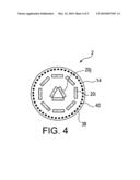 Enclosures for multiple fluidic oscillators diagram and image