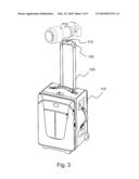 Suitcase Handle Camera Mount diagram and image