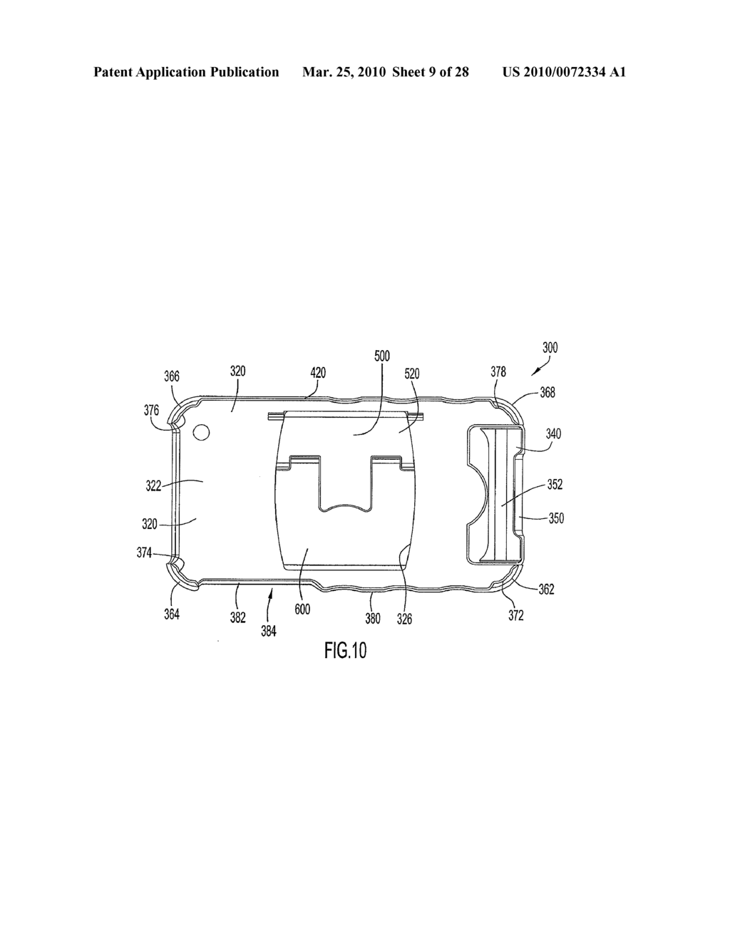 Holder for Electronic Device with Support - diagram, schematic, and image 10