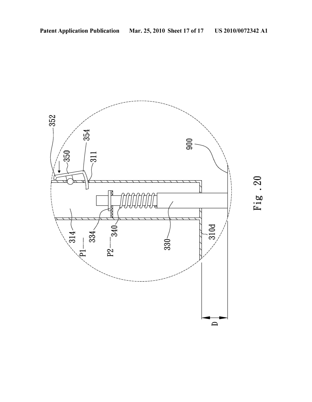 RETRACTABLE SUPPORT AND DISPLAY HAVING THE SAME - diagram, schematic, and image 18