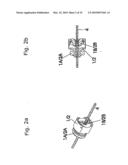 DEVICE FOR INTRODUCING A DRAW WIRE OR ELEMENT INTO TUBES diagram and image