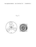 DEVICE FOR INTRODUCING A DRAW WIRE OR ELEMENT INTO TUBES diagram and image