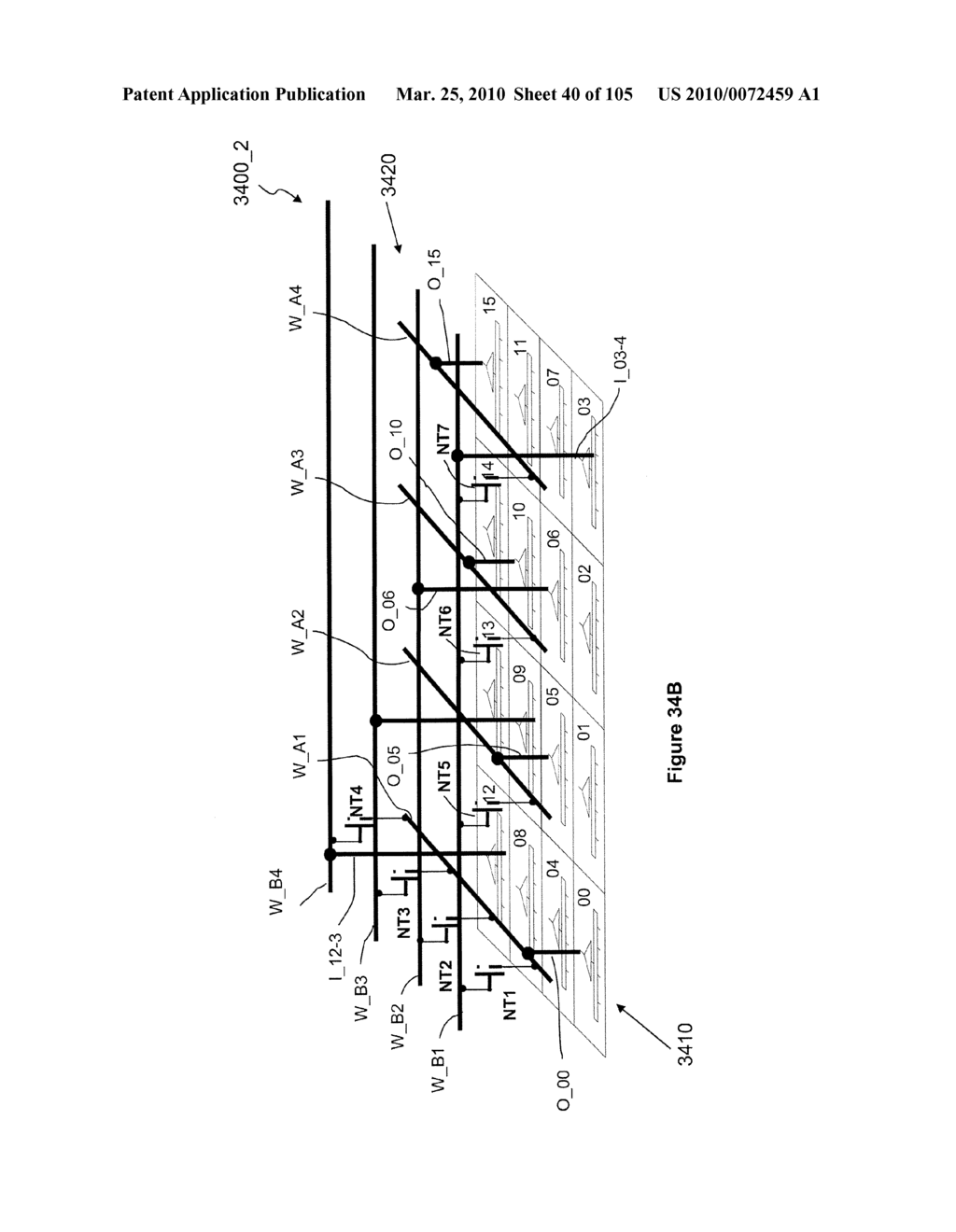 NONVOLATILE NANOTUBE PROGRAMMABLE LOGIC DEVICES AND A NONVOLATILE NANOTUBE FIELD PROGRAMMABLE GATE ARRAY USING SAME - diagram, schematic, and image 41