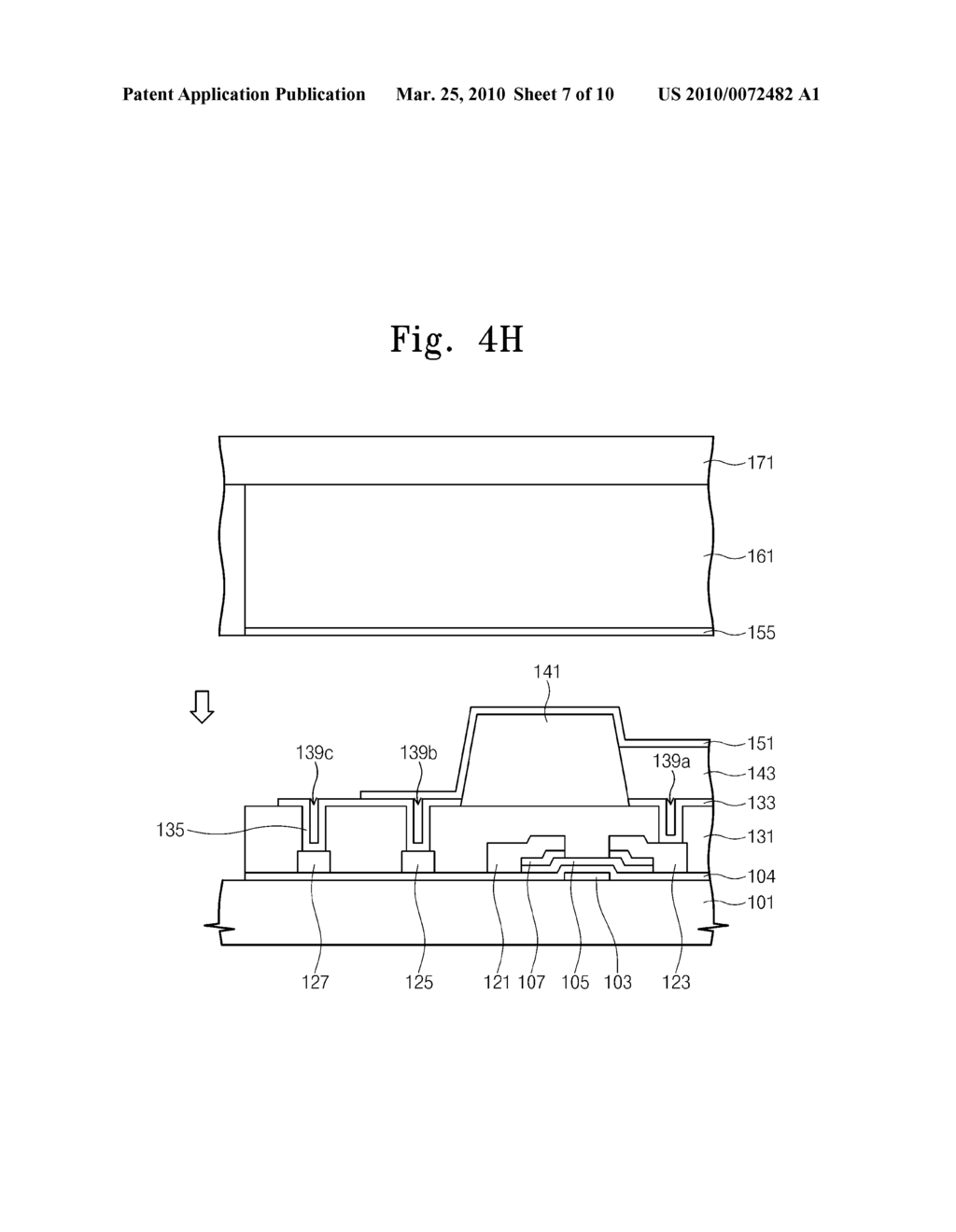 ORGANIC LIGHT EMITTING DISPLAY AND METHOD OF MANUFACTURING THE SAME - diagram, schematic, and image 08
