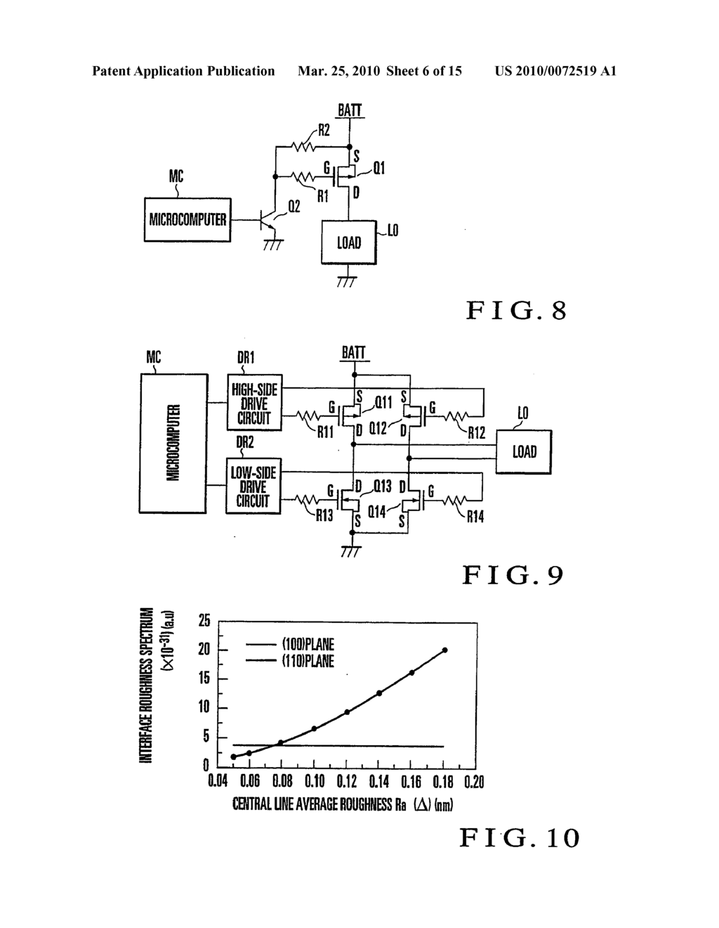 P-CHANNEL POWER MIS FIELD EFFECT TRANSISTOR AND SWITCHING CIRCUIT - diagram, schematic, and image 07