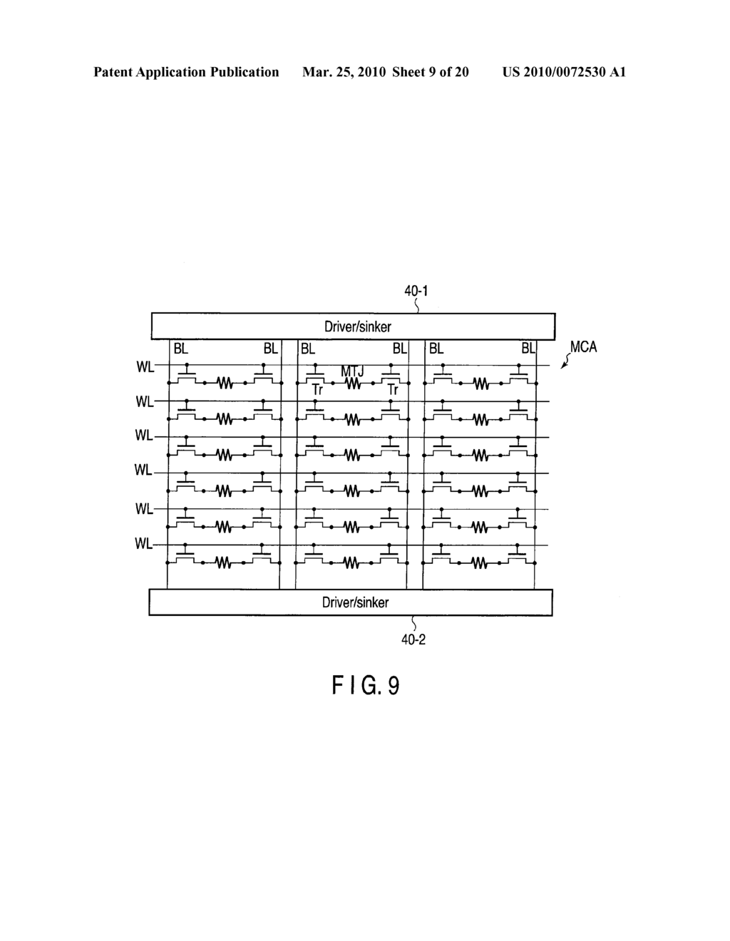 MAGNETIC RANDOM ACCESS MEMORTY - diagram, schematic, and image 10