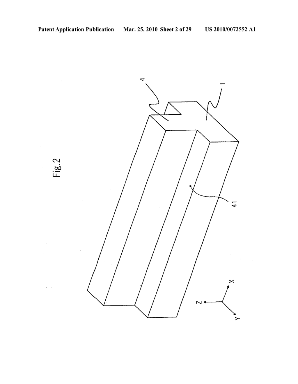 FIELD EFFECT TRANSISTOR FOR PREVENTING COLLAPSE OR DEFORMATION OF ACTIVE REGIONS - diagram, schematic, and image 03