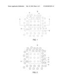 BOND PAD STRUCTURE HAVING DUMMY PLUGS AND/OR PATTERNS FORMED THEREAROUND diagram and image