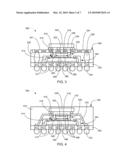 PLANAR ENCAPSULATION AND MOLD CAVITY PACKAGE IN PACKAGE SYSTEM diagram and image