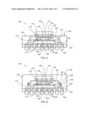 PLANAR ENCAPSULATION AND MOLD CAVITY PACKAGE IN PACKAGE SYSTEM diagram and image