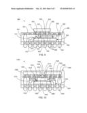 PLANAR ENCAPSULATION AND MOLD CAVITY PACKAGE IN PACKAGE SYSTEM diagram and image