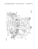 VEHICLE SEATING SYSTEM WITH PIVOTING STOP MECHANISM AND METHOD diagram and image