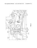 VEHICLE SEATING SYSTEM WITH PIVOTING STOP MECHANISM AND METHOD diagram and image