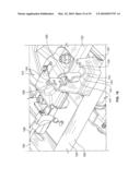 VEHICLE SEATING SYSTEM WITH PIVOTING STOP MECHANISM AND METHOD diagram and image