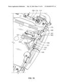 VEHICLE SEATING SYSTEM WITH PIVOTING STOP MECHANISM AND METHOD diagram and image