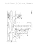 VEHICLE SEATING SYSTEM WITH PIVOTING STOP MECHANISM AND METHOD diagram and image