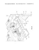 VEHICLE SEATING SYSTEM WITH PIVOTING STOP MECHANISM AND METHOD diagram and image