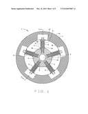 Internal wheel suspension system with shock absorption diagram and image