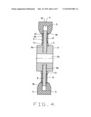 Internal wheel suspension system with shock absorption diagram and image