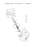 Internal wheel suspension system with shock absorption diagram and image