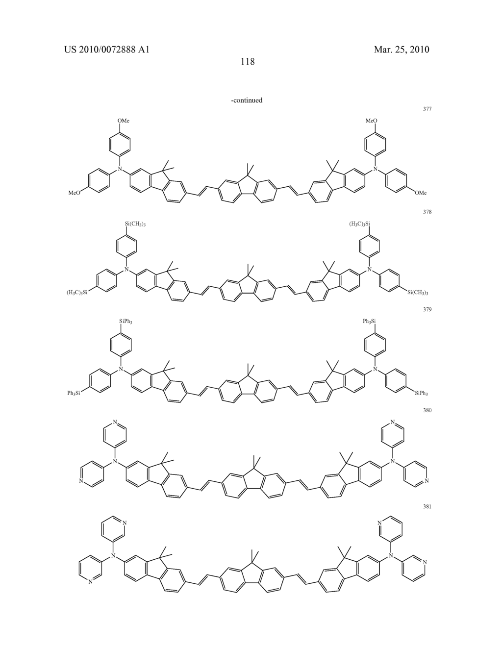 Novel organic electroluminescent compounds and organic electroluminescent device using the same - diagram, schematic, and image 120