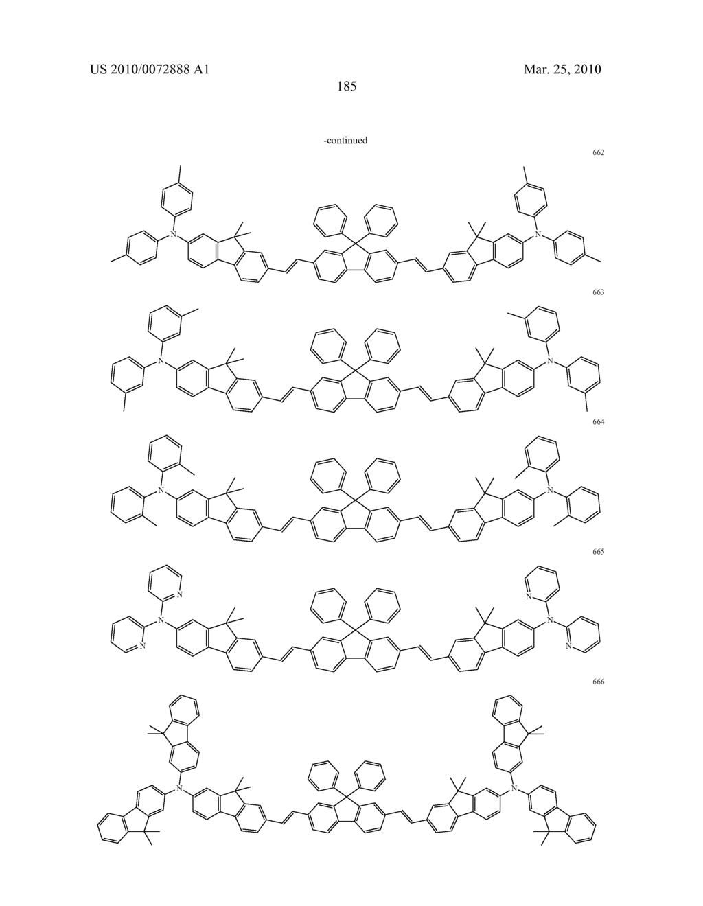 Novel organic electroluminescent compounds and organic electroluminescent device using the same - diagram, schematic, and image 187